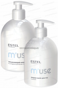 Estel M’USE Комплект Увлажняющий крем для рук 475 мл. + Жидкое мыло 475 мл. 